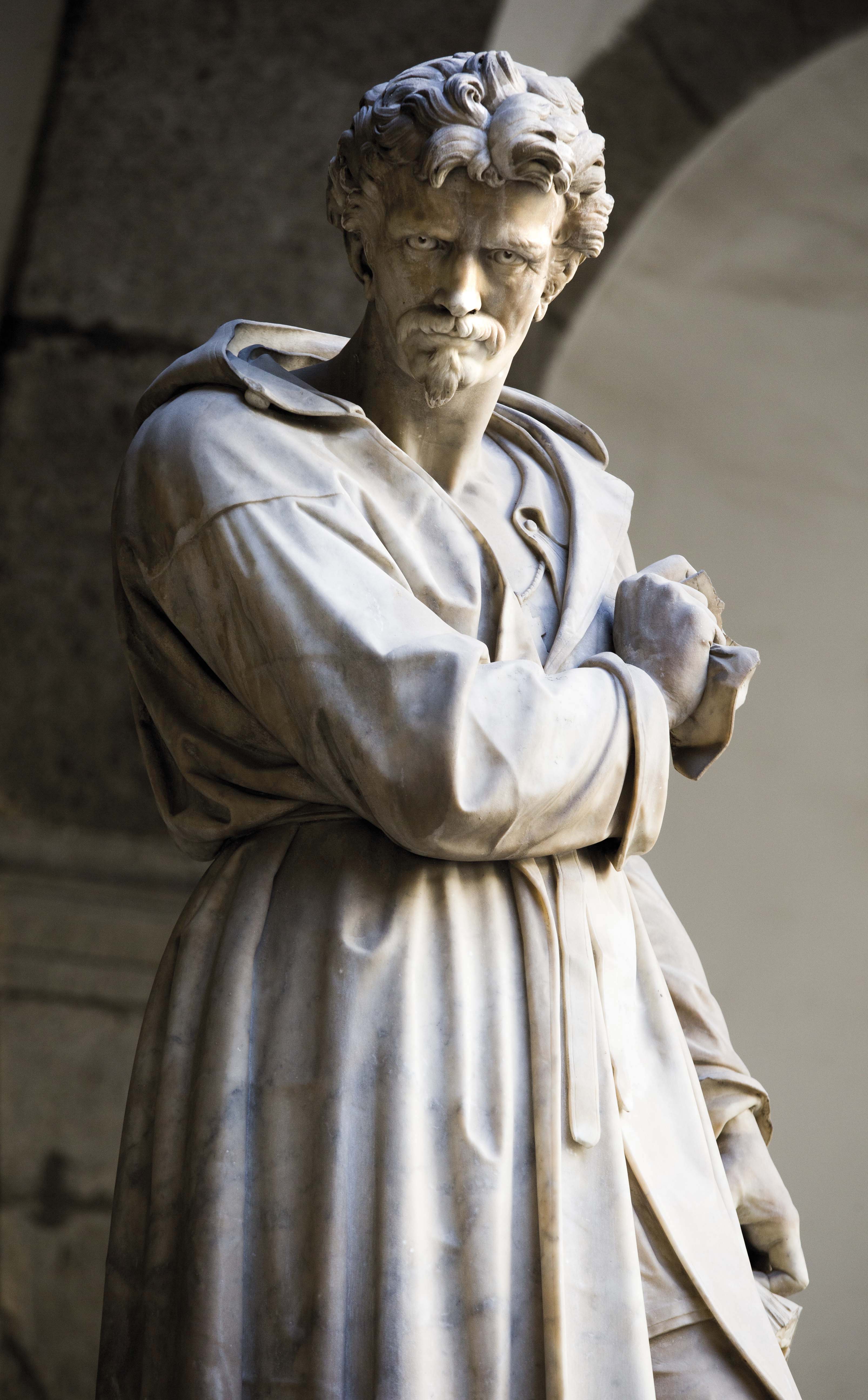 Giordano Bruno cortile dei busti